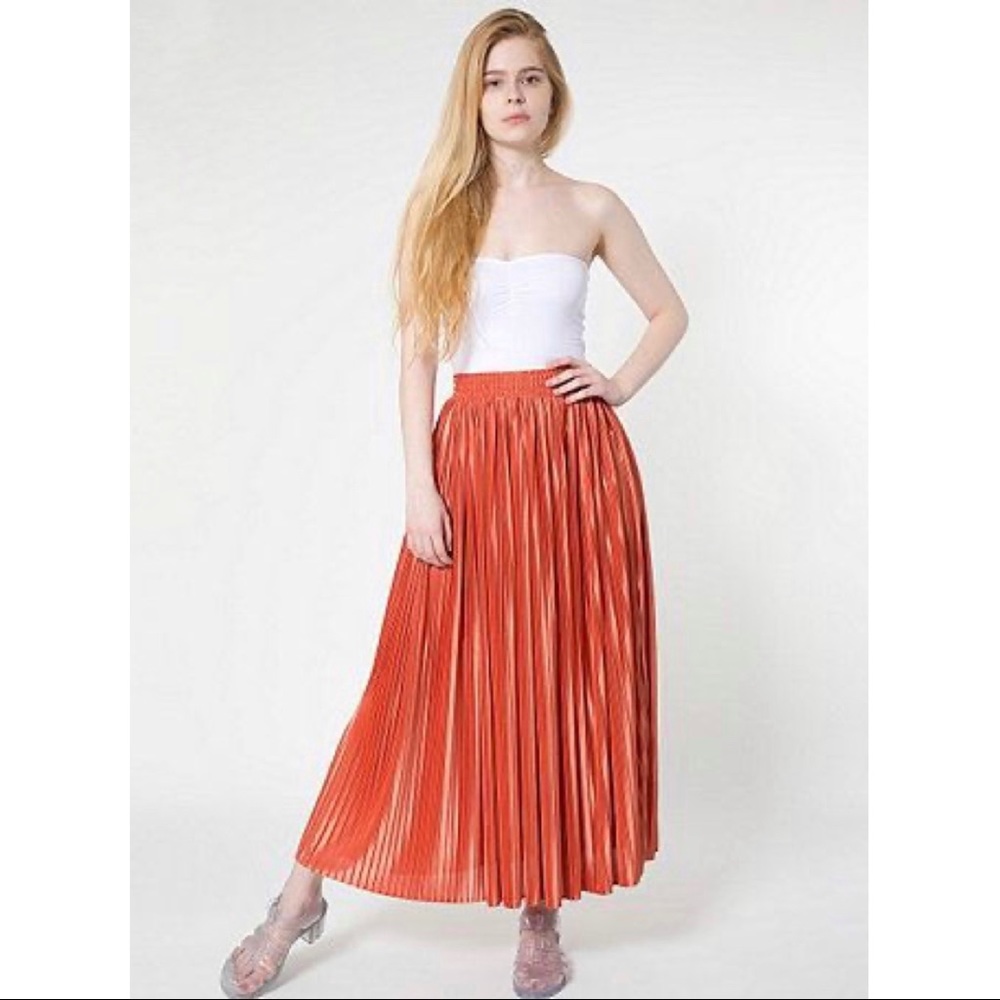 American Apparel Accordion Pleat M/L